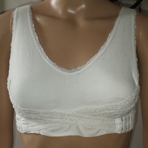White Wrap Bra